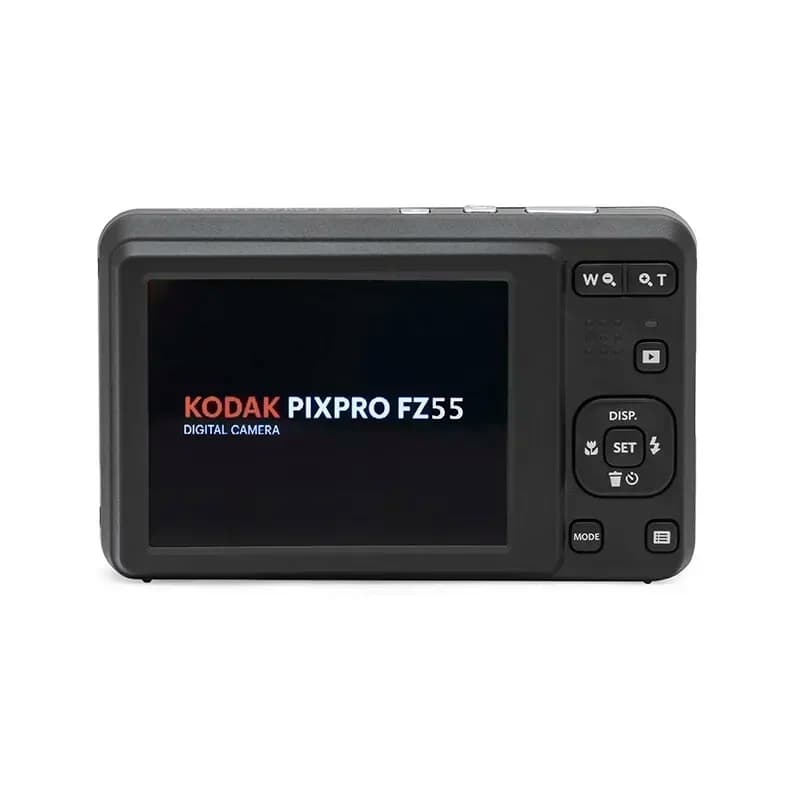 كاميرا رقمية KODAK PIXPRO FZ55-RD بدقة 16 ميجابكسل تقريب بصري 5X زاوية واسعة 28 ملم فيديو Full HD بدقة 1080p شاشة LCD مقاس 2.7 بوصة كاميرا Vlogging - 5