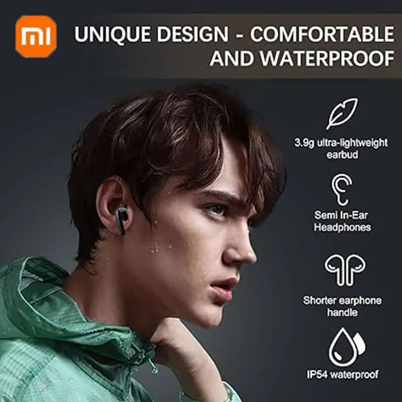 Xiaomi RedmiBuds 4 Lite  Earphone TWS Bluetooth 5.3 Headphones  Earphones ip54 buds 20H play time wireless Earphone - 6