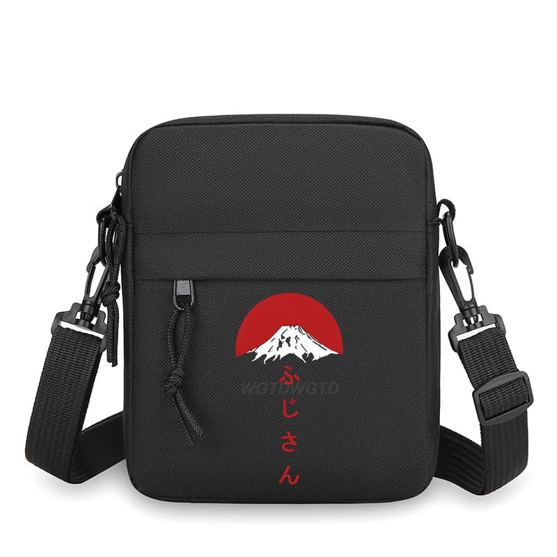 Men's Shoulder Bag Japanese Style Vintage Dragon Small Crossbody Bags Man Fashion Zipper Mini Mobile Phone Bag Fun Messenger Bag - 4