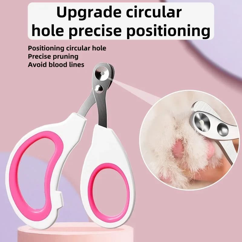 NEW Pets Professional Cat Nail Clippers for Small Cat Dog Stainless Steel Puppy Claws Cutter Pet Nail Grooming Clippers Trimmer - 2