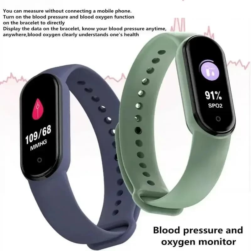 Lenovo Smart band Movement Watch Step count Bluetooth Synchronous Phone Information Smartwatch For Men Women Students 2025 New - 3