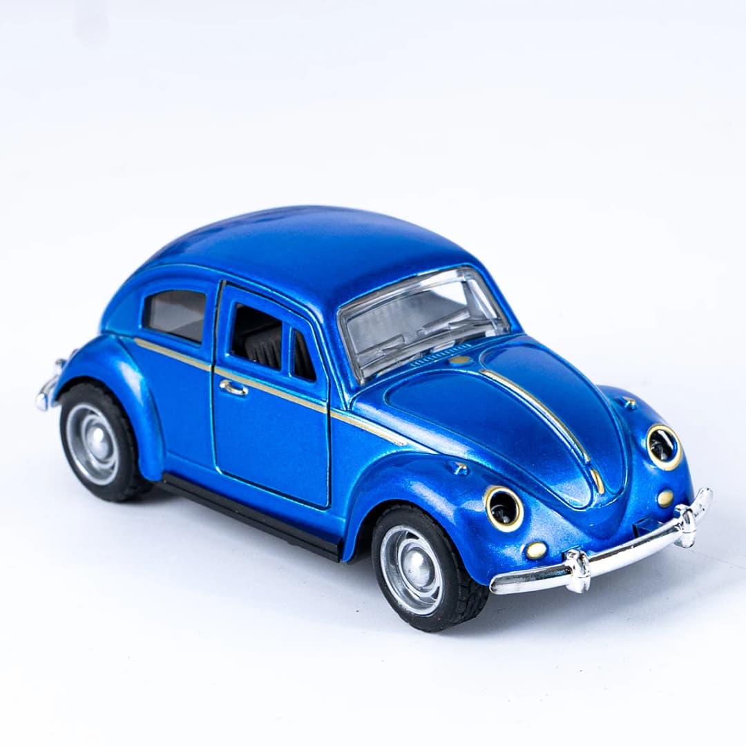 Classic 1: 36 Turn Alloy Double Door Retro Beetle Cars Model Boys' And Children's Birthday Toys Gifts Mini Vehicle Ornaments - 5