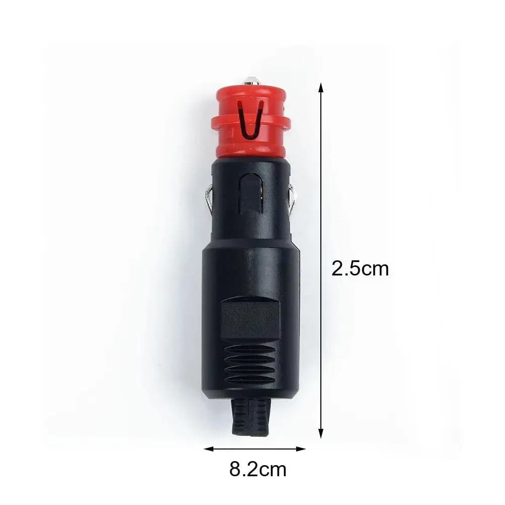 Car Lighter Adaptor Plug Socket Power 8A Fuse Connect 12V Universal 12V-24V For 0.83"lighter Car Cigarette Accessories - 6