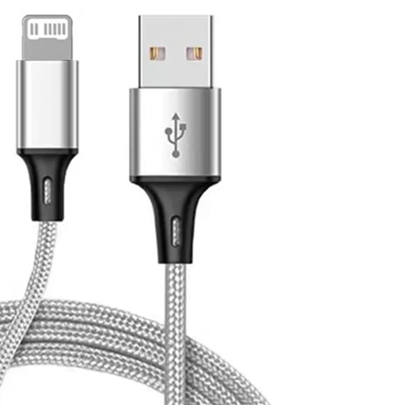 USB Cable For iPhone 11 12 13 14 Pro Max 6 7 8 Plus X XS XR  SE 1m 2m 3m Long 0.25m 0.5m Short iOS Data Charger Cord Fast Charge - 4
