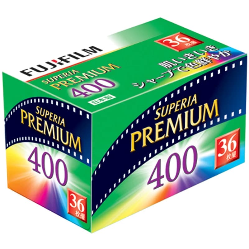 35mm Film 36 Exposure Fujifilm Superia Premium 400 Color Film(Xtra 400 Upgrade Edition) For 135 Format Camera - Expiry Date:2027 - 4