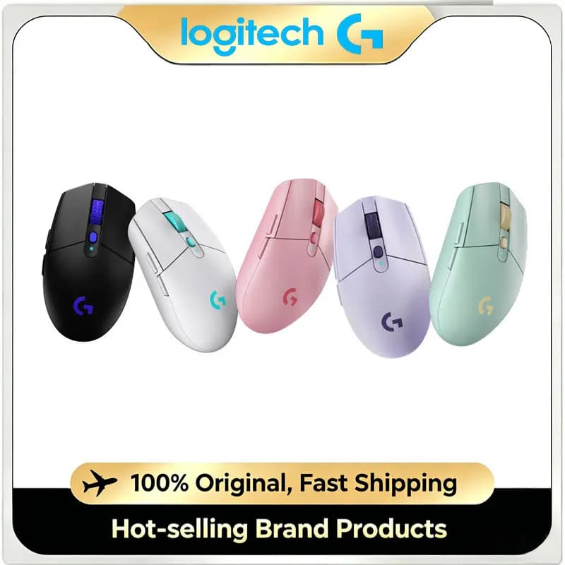 ماوس الألعاب اللاسلكي Logitech G304X الأصلي 100%، ماوس خفيف الوزن للكمبيوتر المحمول والمكتبي وألعاب FPS