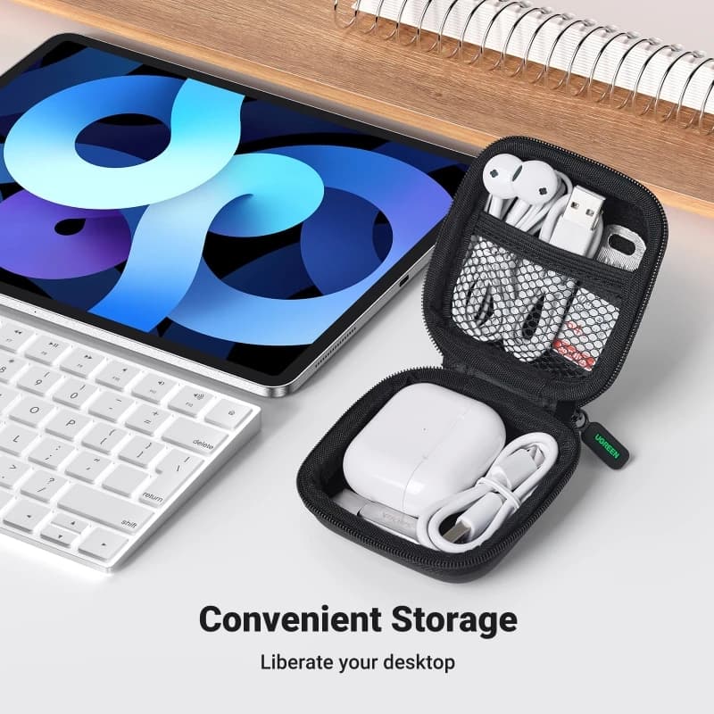 UGREEN Earphone Case For Apple Airpods Pro Hard Bag Wireless Bluetooth Headphones For Air Pods Airpod Cute Luxury Storage Case - 4