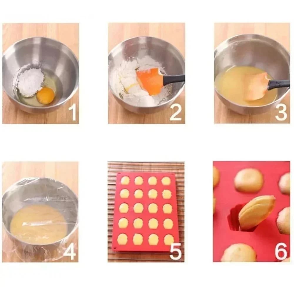 Food-grade Silicone Cake Mold Baker Cake Mold DIY Baking Pan Mold Kitchen Baking Appliance Accessories - 5