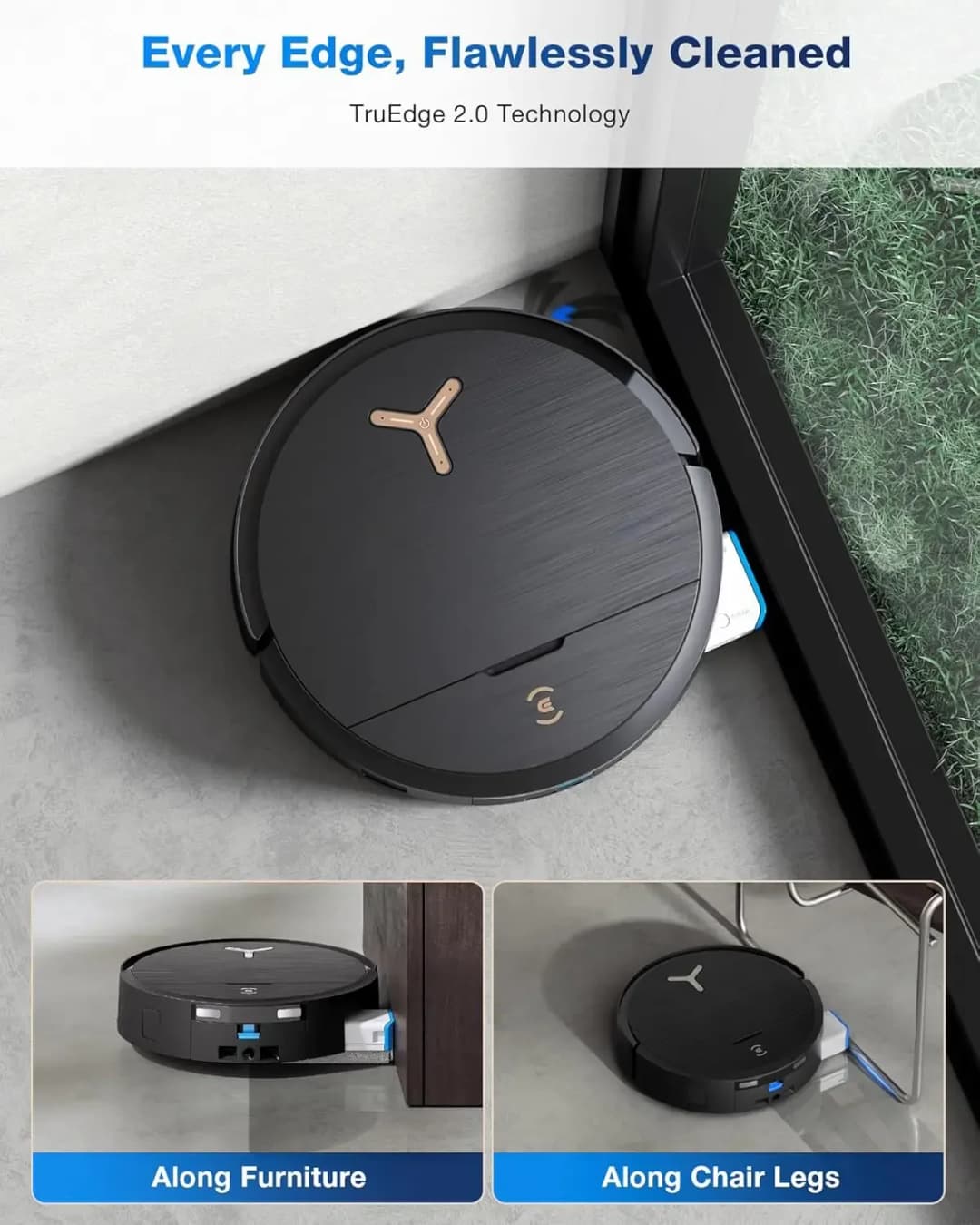 مكنسة كهربائية روبوتية وممسحة ECOVACS DEEBOT X9 PRO Omni، شفط انفجاري 16600Pa، أسطوانة OZMO ممسحة غسيل ذاتي، فرشاة ZeroTangle