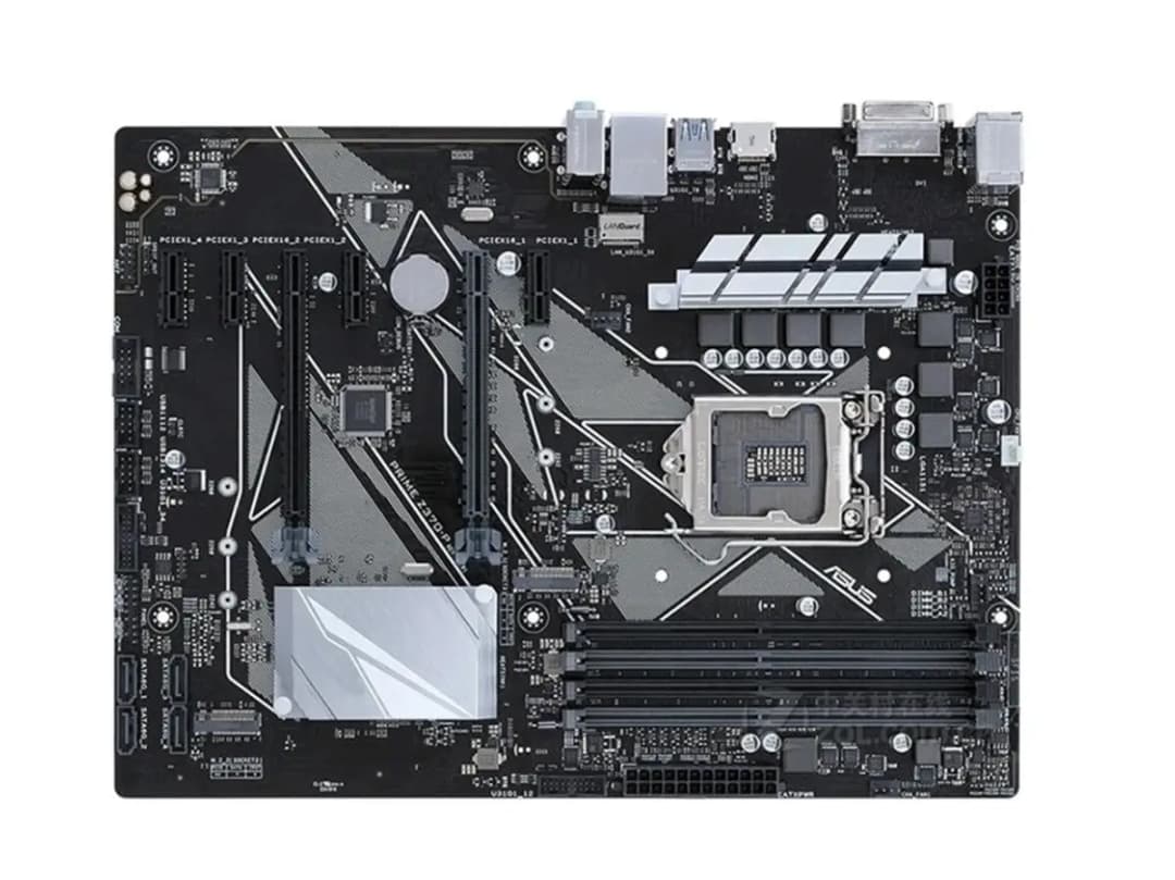 Asus PRIME Z370-P Desktop Motherboard LGA1151 DDR4 64GB Core i7/i5/i3 PCI-E 3.0 64GB Intel Z370 For 8th or 9th gen Used