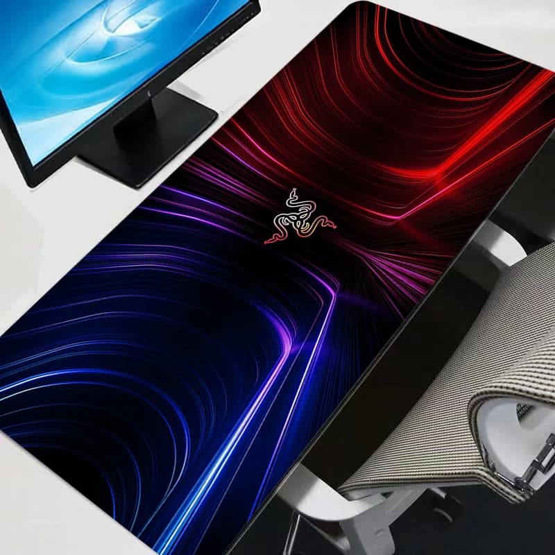 Mouse Pad Razer Large Gamer XXL Keyboard Desk Mouse Mat Carpet Rubber Tapis Souris Gaming anime durable Notbook Mousepad - 4
