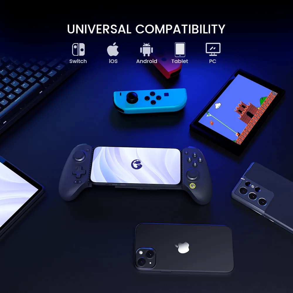 ذراع تحكم GameSir G8+ بلوتوث مع تأثير هول، مناسب لـ Nintendo Switch 2 وأندرويد وiPhone وiPad وPC - 2