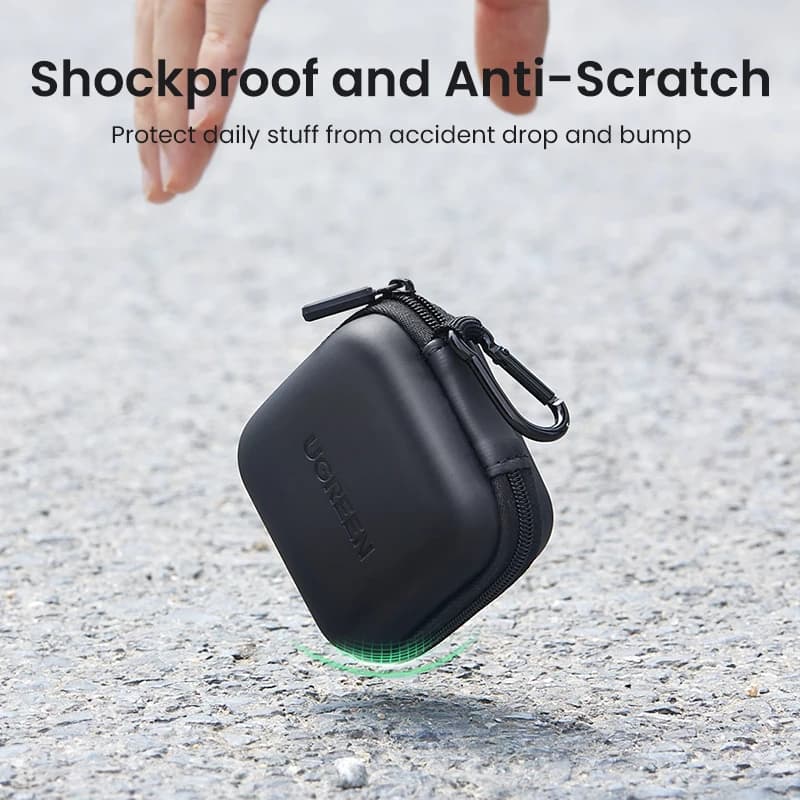 حقيبة سماعات أذن UGREEN صلبة لسماعات Airpods وEarpods وSennheiser إكسسوارات سماعات بلوتوث لاسلكية - 3