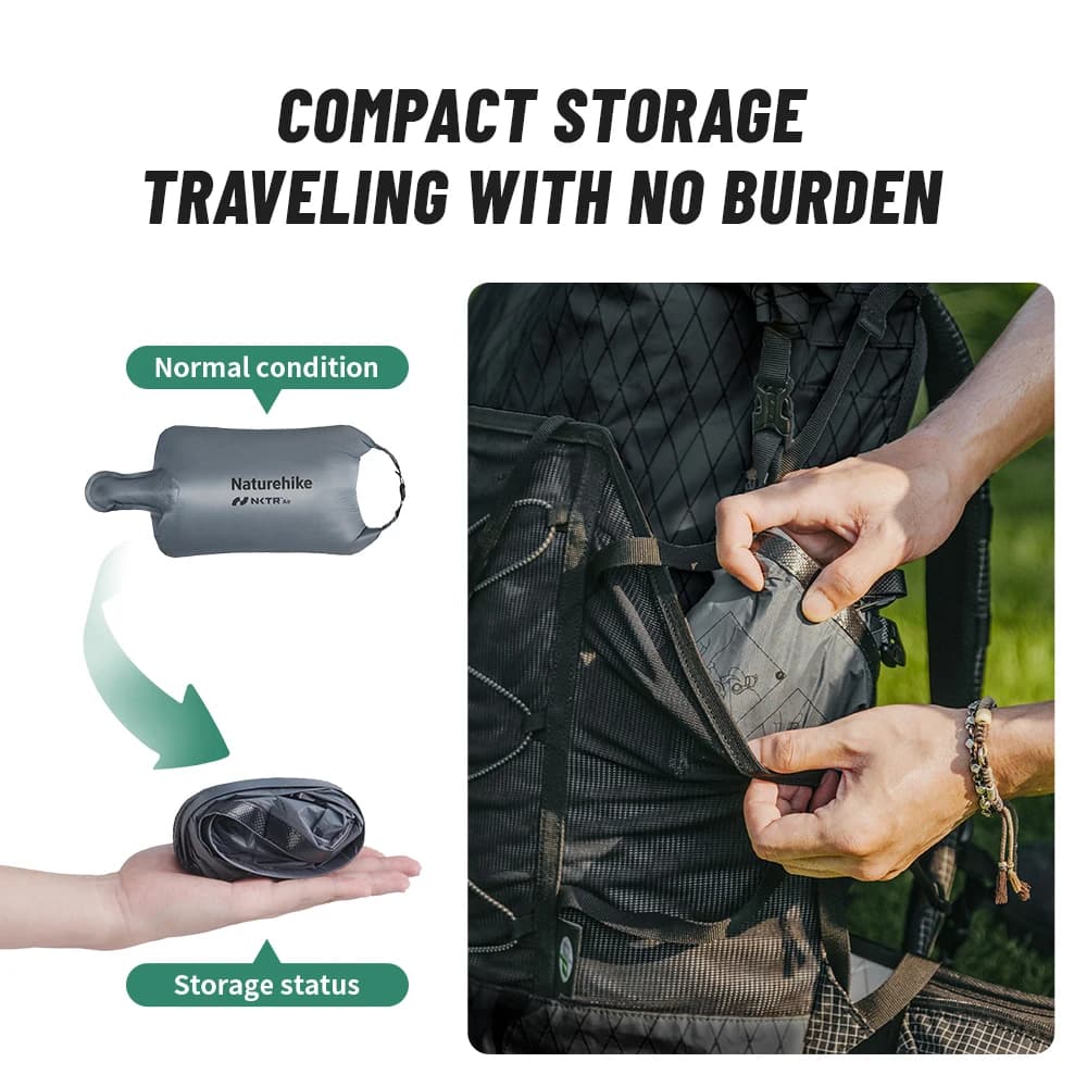 Naturehike 2024 New Inflatable Bag Ultralight Fast Inflation For Camping Mat Folding Portable Waterproof Outdoor Camping Air Bag - 2