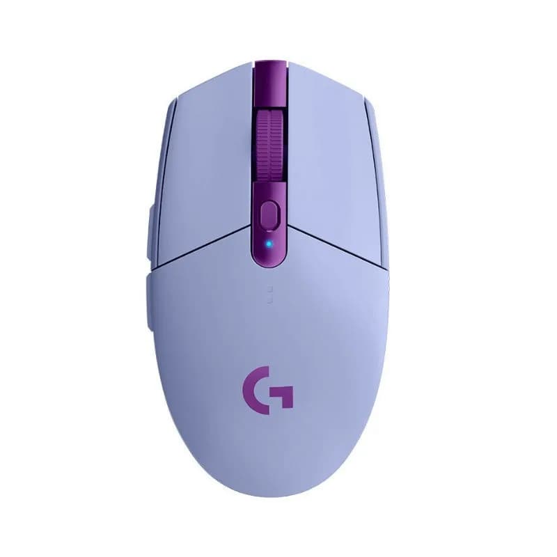 ماوس ألعاب Logitech لاسلكي Lightspeed مناسب للميزانية 12000DPI مستشعر HERO للاعبين العمل المكتبي تصميم خفيف الوزن - 2