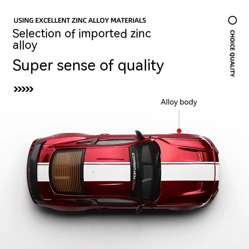 مجموعة تجميع سيارة فورد موستانج من CCA بمقياس 1:43 - سيارة سباق فريدة لهواة التجميع - 5