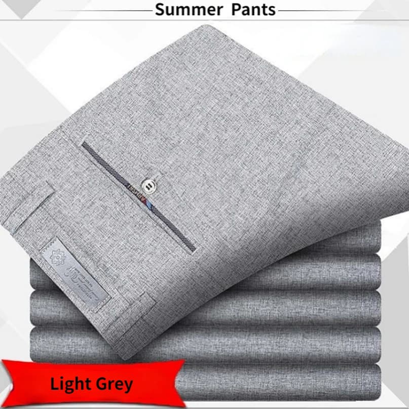 High Quality Men's Suit Pants Classic Summer Spring Pants High Waist Autumn Trousers Business Casual Pant Dropshipping Gozbkf