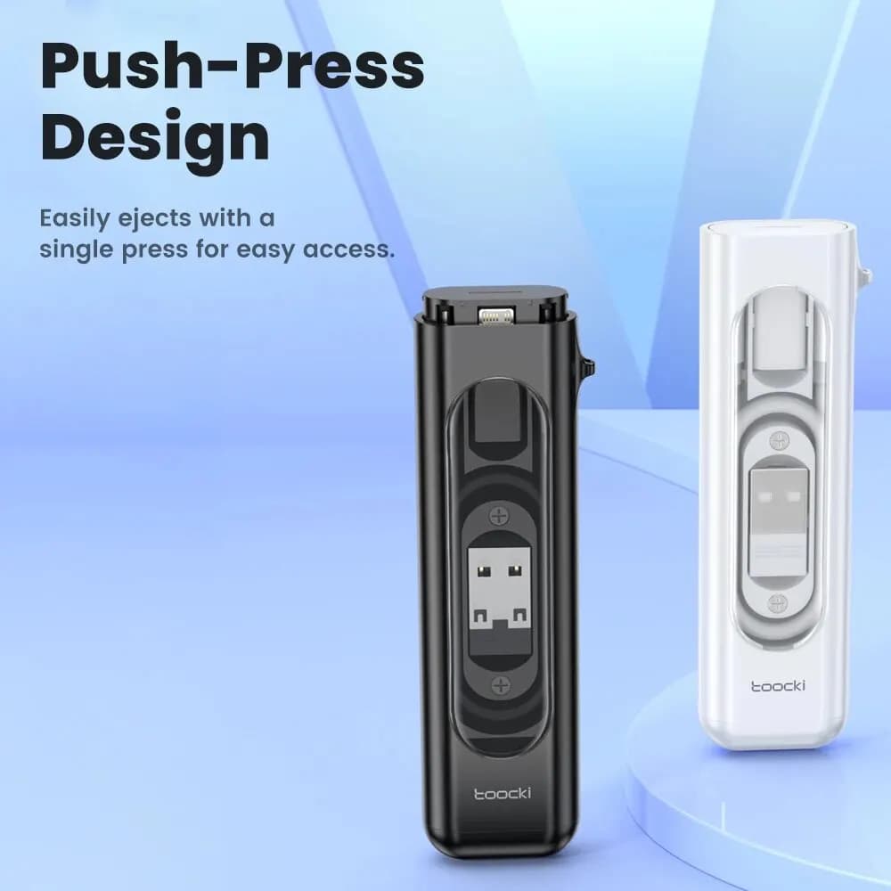 Toocki PD60W USB C To Type C Cable For iPhone 15 Pro Max 5 in 1 Cable Charging Case Set USB Adapter Cable For Samsung S23 Xiaomi - 5