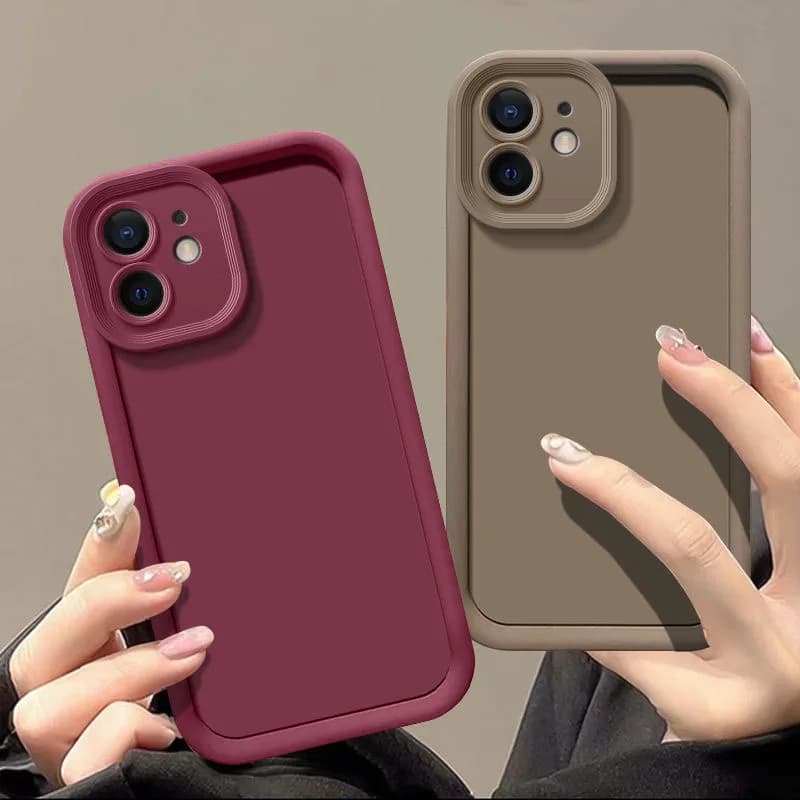 Candy Color Soft TPU Case For iPhone 17 Air 16 14 15 Pro Plus 13 12 11 Pro Max 16e 17e XS Shockproof Silicone Phone Cover Fundas - 6