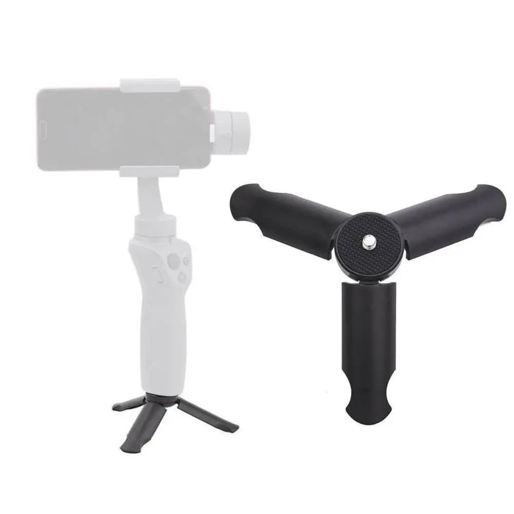 حامل ثلاثي محمول صغير لجهاز dji OSMO Mobile 2 مثبت جيمبال للهاتف حامل لكاميرا Gopro أكشن فيو زيهيون - 2
