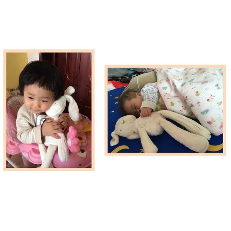 42CM Cute Rabbit Doll Baby Soft Plush Toys For Children Appease Sleeping Crib Stuffed Animal Baby Toys For Infants Birthday Gift - 6