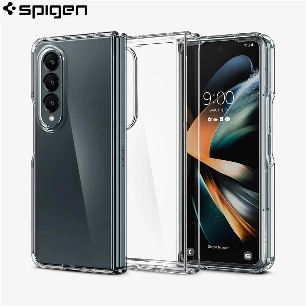 Spigen Ultra Hybrid Pro MagFit Anti-Yellowing Case For Samsung Galaxy Z Fold 7 6 5 Transparent Shockproof Cover Z Fold7 Fold6