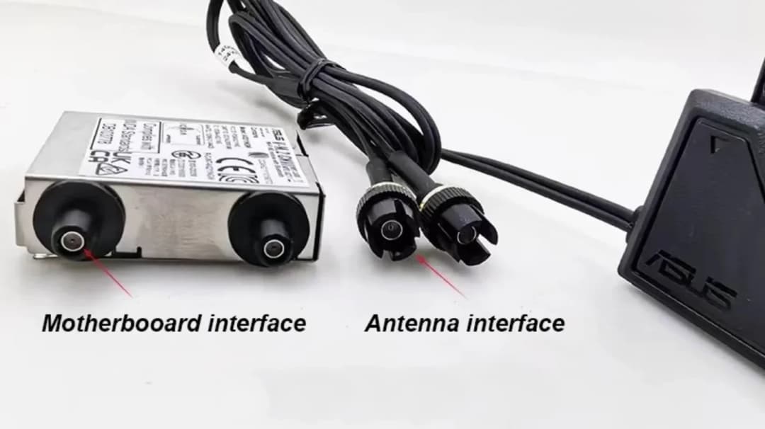 Original ASUS WiFi Antenna Wireless Signal Receiver 2.4G 5G 6G WIFI 6E 7 ROG MAXIMUS Z790 Dark Hero BTF Z70-A Z790-E Motherboard - 6