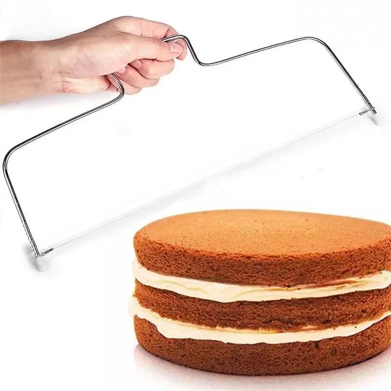 1/2Pcs Adjustable Height Line Cake Cut Slicer Adjustable Stainless Steel Cake Decorating Mold DIY Bakeware Kitchen Cooking Tool - 2