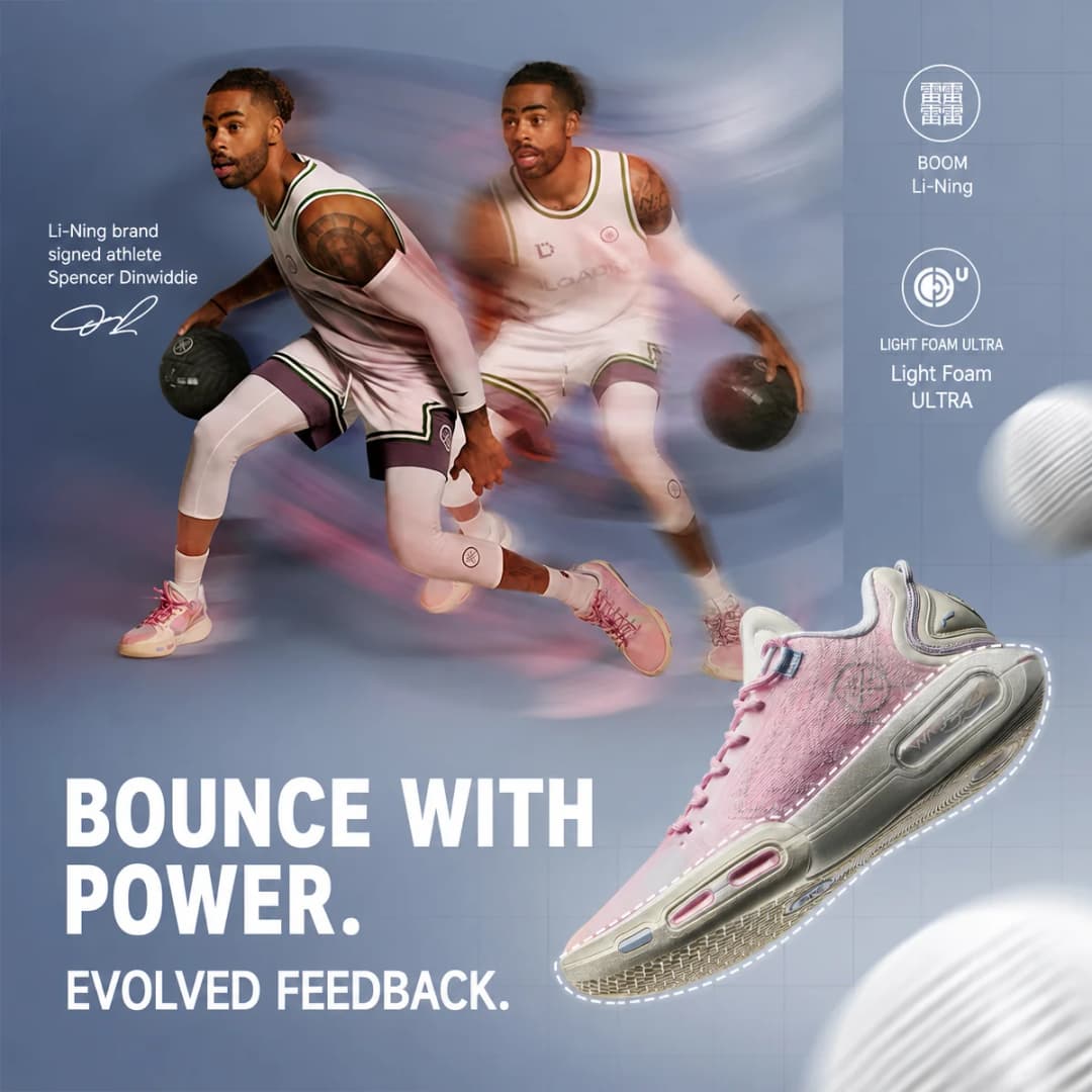 Li-Ning Men's WADE SHADOW 7 On Court Basketball Shoes BOOM Cushion Wearable Anti-slip LiNing Stable Sneakers ABPV011 - 2