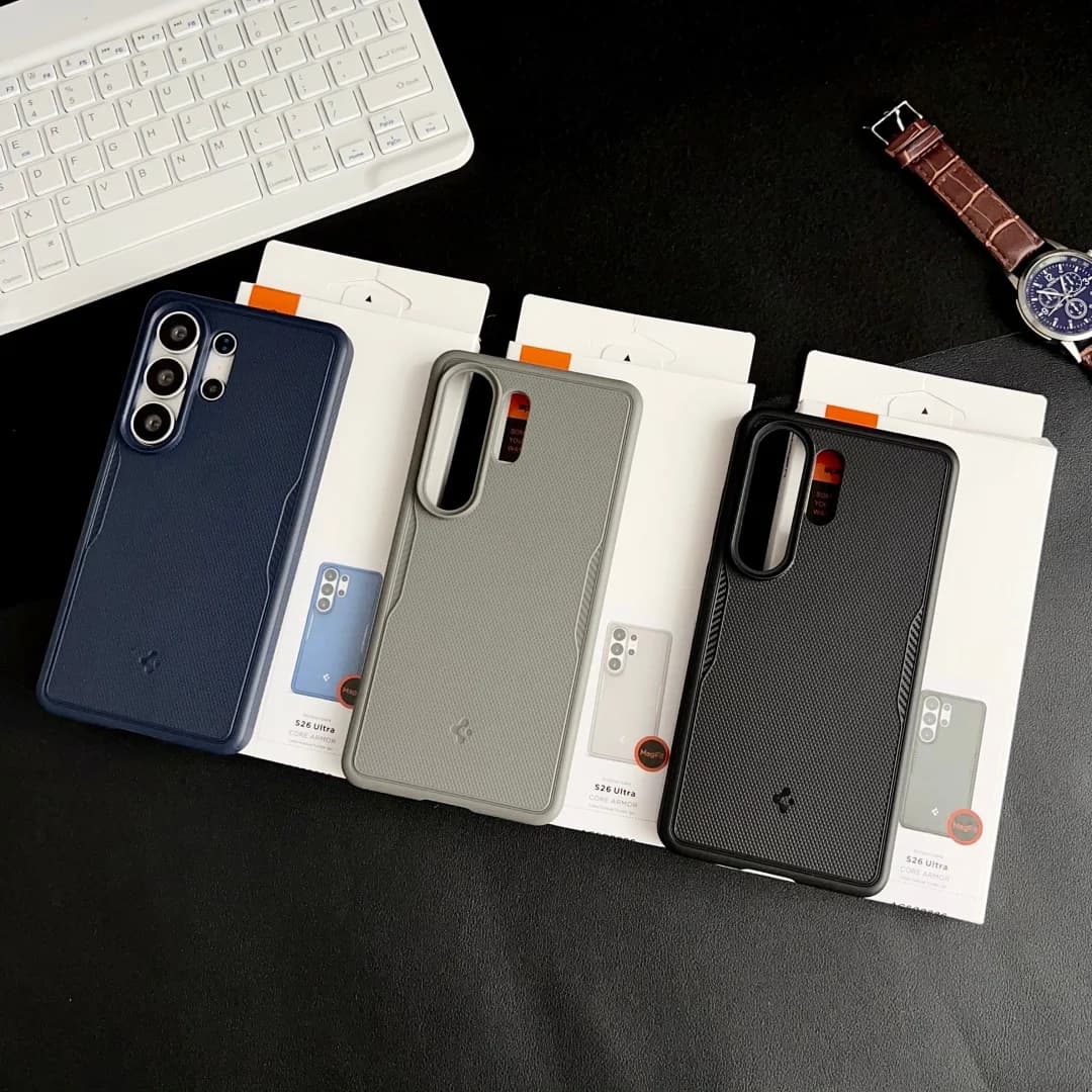Spigen TPU Matte MagFit Magnetic Soft Case For Samsung Galaxy S26 Ultra S26 Plus S26 For Magsafe Rugged Armor Shockproof Cover - 3