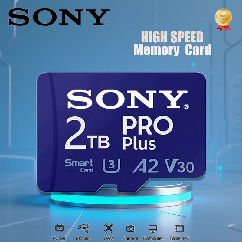 سوني بطاقة ذاكرة 2 تيرا بايت 1 تيرا بايت 512 جيجا بايت مايكرو تي اف اس دي كارد 256 جيجا بايت بطاقة ذاكرة اس دي 128 جيجا بايت تخزين كارتو دي ميموريا لنينتندو سويتش بلاي ستيشن 5