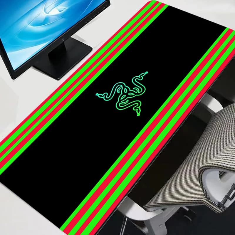 Mouse Pad Razer XL Lockedge Large Gaming Accessories Computer anime durable Gamer Keyboard Mouse Mat Desk Mousepad For Csgo - 3