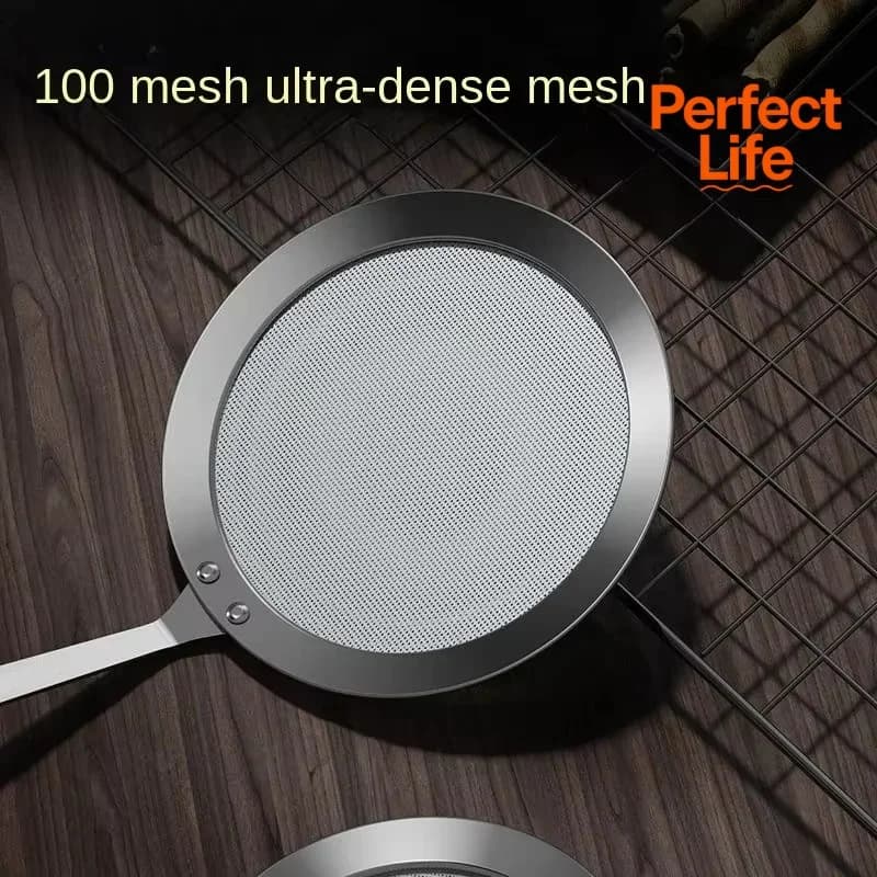 مرشح شبكة ناعمة من الفولاذ المقاوم للصدأ، مصفاة متعددة الوظائف للعصير والقهوة والشاي والخضروات، إكسسوارات المطبخ - 4
