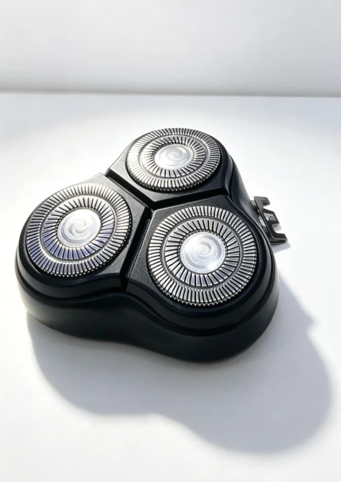 Men's Shaver Replacement Head 3D Floating Design Waterproof Washable Shaving Blade Accessory - 3