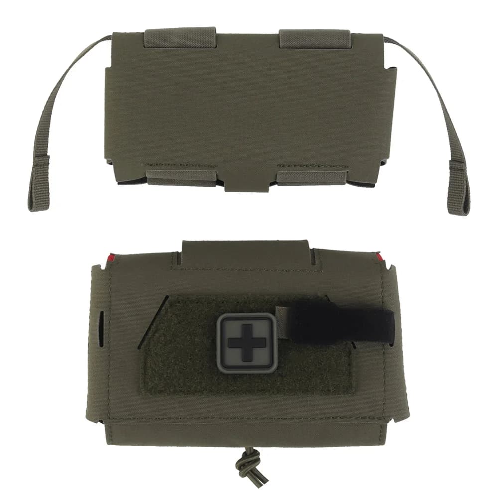 Camo Style MD2 Compact Trauma Kit Tactical IFAK Medical First Aid Pouch Outdoors Hunting Camping Patrol Survival Equipment - 5
