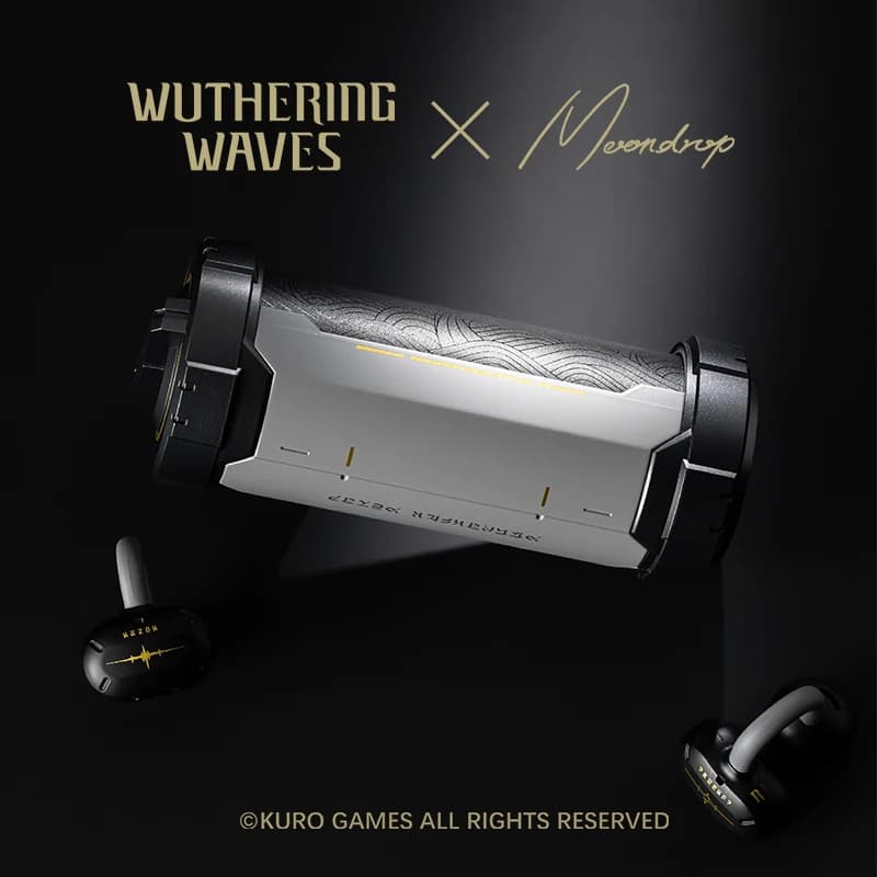 Wuthering Waves x MOONDROP U.C.T.S. OWS Ear Clip Headphones Bluetooth 6.0 Earphone LHDC-V HiFi Transmission AI Noise Cancelling - 3