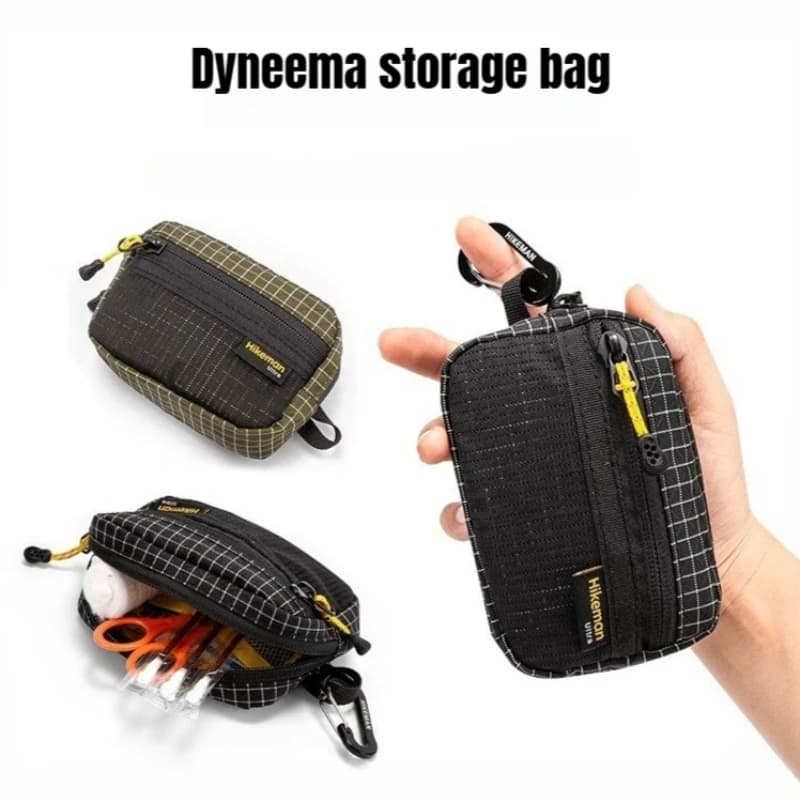 Dyneema Multifunctional Utility Bag Lightweight Waterproof EDC Pouch for Outdoor Camping Hiking Tactical Gear Storage Men Women