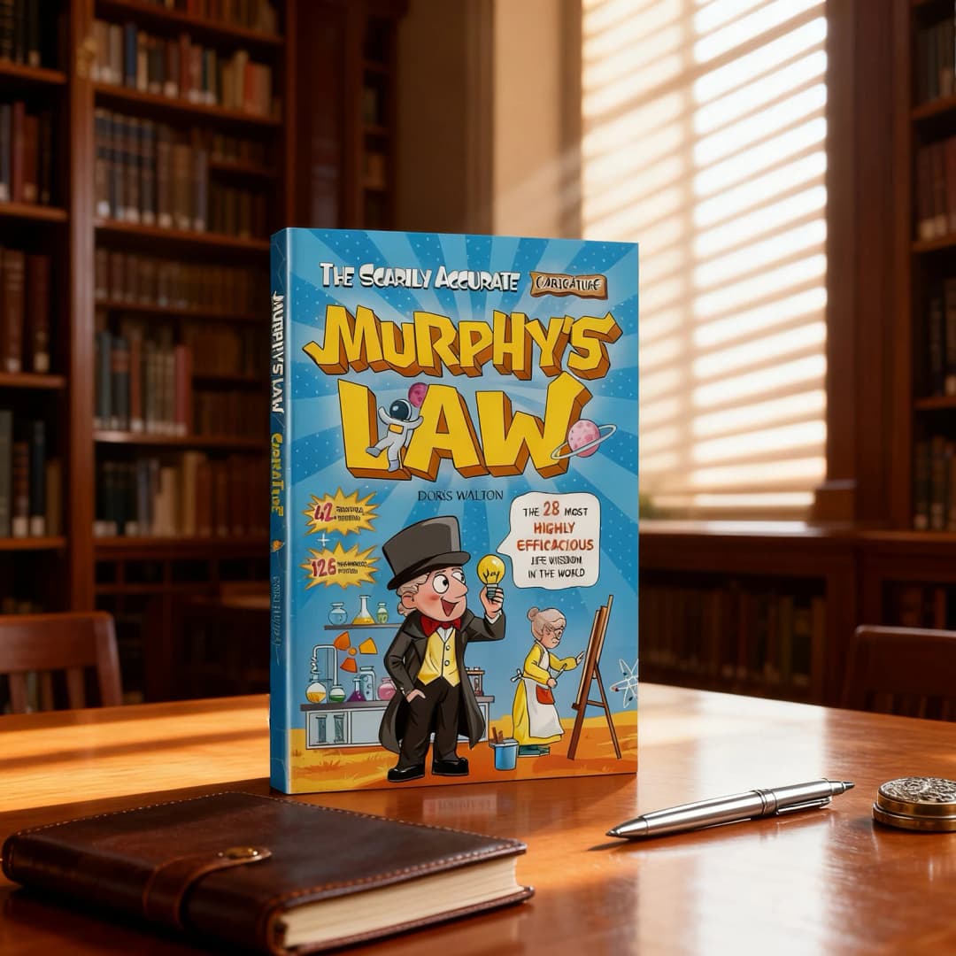 Murphy's Law Learning Book for Kids 8-12 with 128 Pages Paperback Illustrated Fun Educational Concepts 42 Ideas 126 Methods - 2