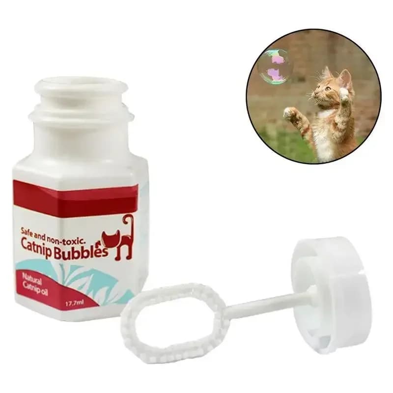 New Catnip Bubbles Cat Catnip Essential Oil Spray Interactive Toys Harmless Funny Bubbles Pet Toys 177ML Dropshipping Classical - 3