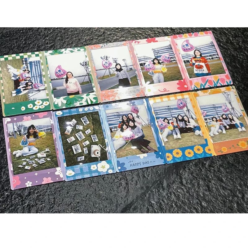 10-100Sheets Fujifilm Instax Mini 12 Films 3 Inch Flower Color Palette Film Instant Camera Mini Evo 7+ 40 SE Link 3 Instax Film - 2