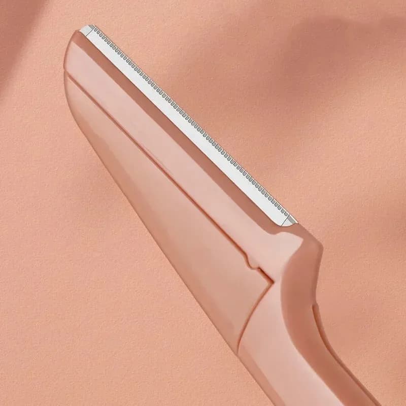 3 قطع مشذب حواجب للسيدات، مشكل حواجب، ماكينة حلاقة، أجهزة إزالة شعر الوجه للنساء، سكين جيب، مشذب حواجب، مزيل شعر - 4