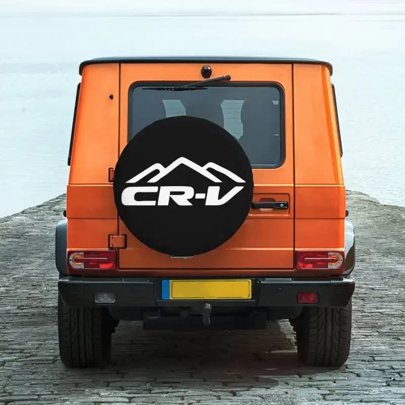 Custom Overland CRV Spare Tire Cover for Toyota RAV4 Prado Jeep RV SUV 4WD 4x4 Car Wheel Protector Covers 14" 15" 16" 17" Inch - 5