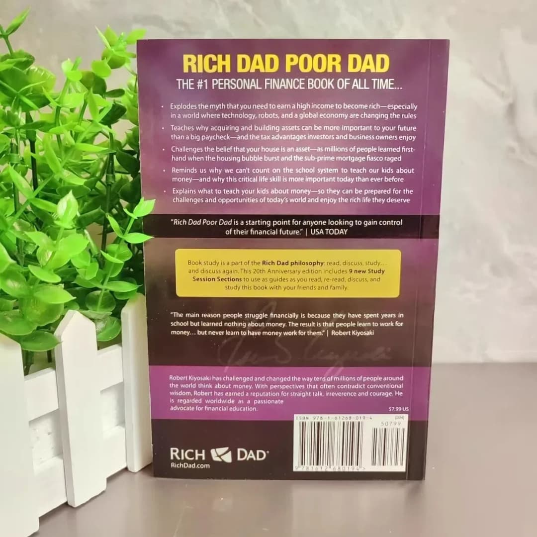 2026 Rich Dad Poor Dad Robert T.  Kiyosaki Personal Finance Children Books Financial Intelligence Enlightenment Education book - 3