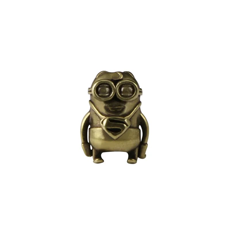 Hot Movie Character Big Eyes Figurines EDC Knife Beads Brass DIY Paracord Charms Accessories Outdoor Tool Woven Lanyard Pendants - 5