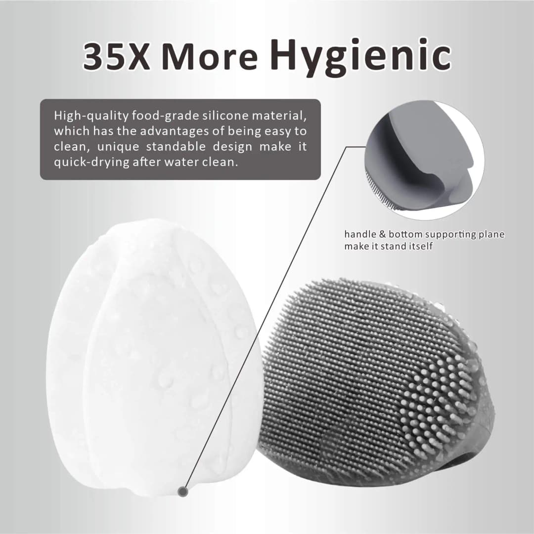 فرشاة تقشير الوجه السيليكون للرجال والنساء - 5