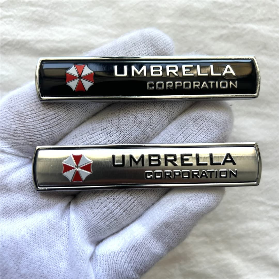 شعار سيارة معدني Resident Evil Umbrella مناسب للصندوق الخلفي والذيل والجانب ملصق إكسسوارات زخرفية