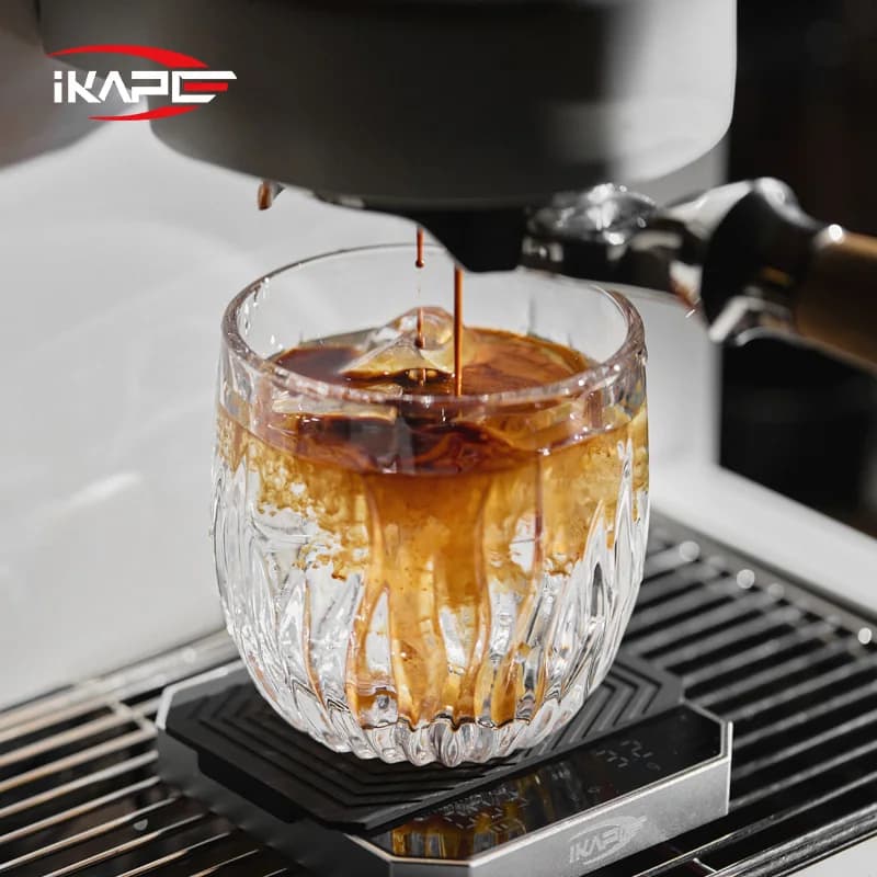 IKAPE Precision High Extraction Coffee Filter Basket -Matrix, Stainless Steel Espresso Filter Basket for Bottomless Portafilter - 3