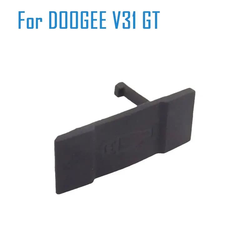 New Original DOOGEE V31 GT USB Dust  Cover Plug Cell Phone USB Rubber Plug Accessories For DOOGEE V31 GT Mobile  Phone