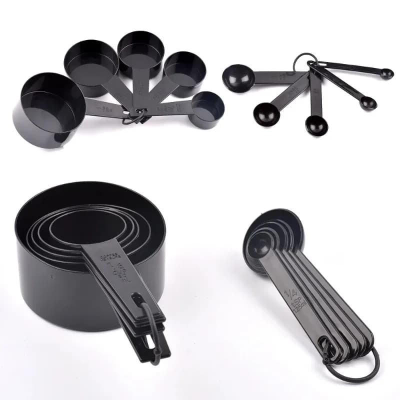 5/10pcs Measuring Tools Kitchen Measuring Cups and SpoonsTeaspoon Sugar Scoop Cake Baking Flour Measuring Cups Kitchen Tools - 4