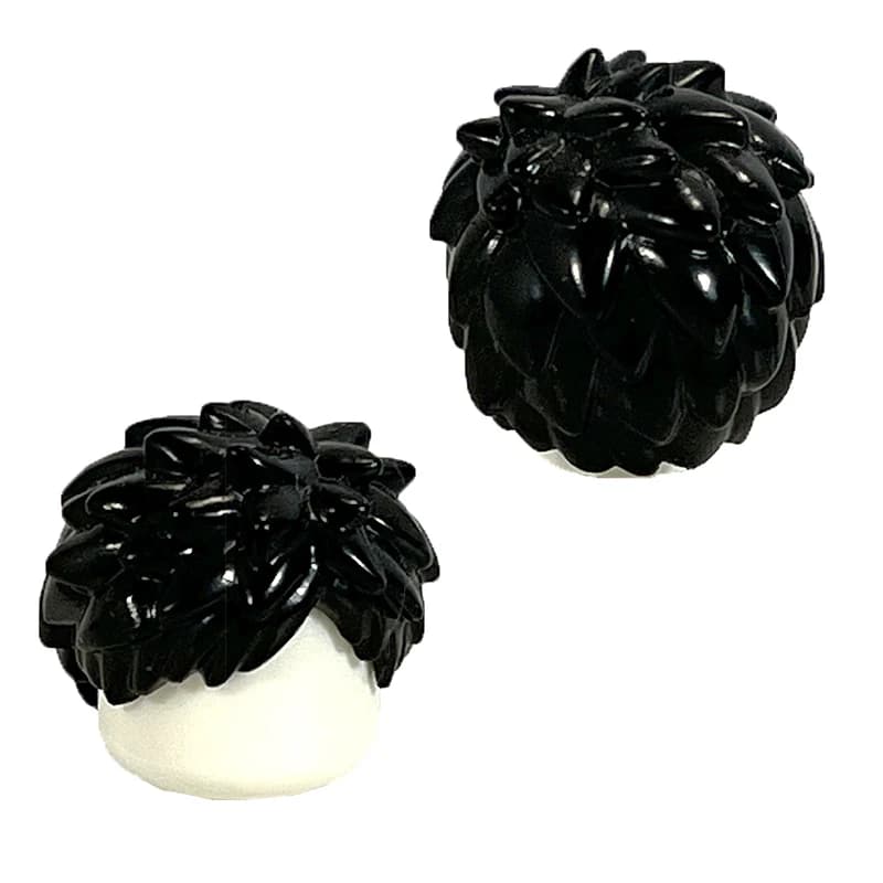 KT Block Min Building Blocks Boy's Hair Girl's Hair Curly Hair Accessories MOC Figures Hair  Children's Toys - 2